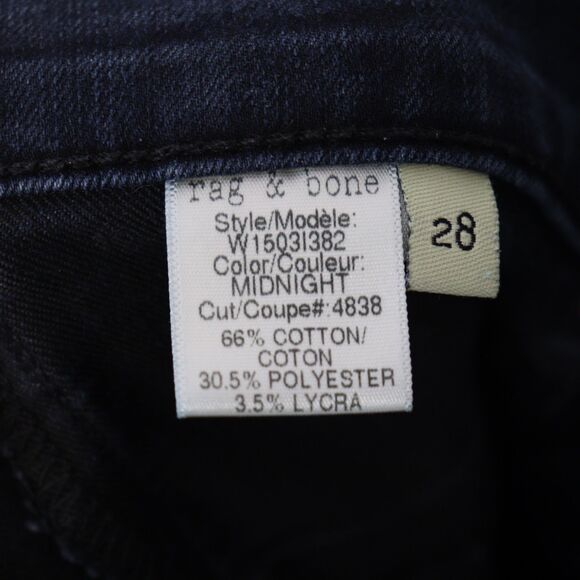 Rag & Bone Raw Hem Skinny Legging size 28 - Picture 8 of 9